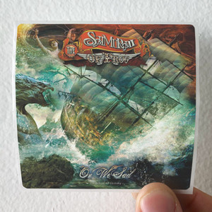 The Samurai of Prog On We Sail Album Cover Sticker
