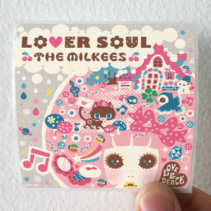 THE MILKEES Lover Soul Album Cover Sticker