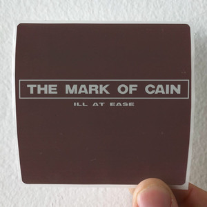 The Mark of Cain Ill At Ease Album Cover Sticker