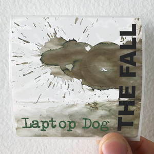 The Fall Laptop Dog Album Cover Sticker
