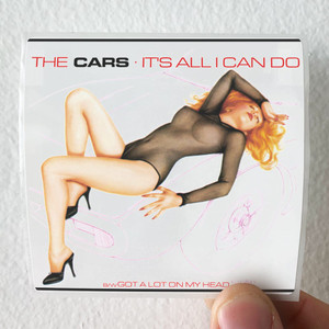 The Cars Its All I Can Do Album Cover Sticker The Cars Its All I Can Do Album Cover Sticker