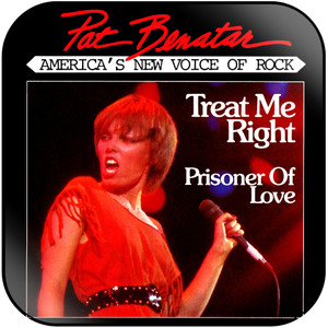 Pat Benatar Treat Me Right-2 Album Cover Sticker Album Cover Sticker Pat Benatar Treat Me Right-2 Album Cover Sticker Album Cover Sticker