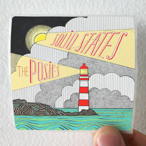 The Posies Solid States Album Cover Sticker
