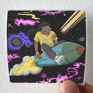 Takeoff The Last Rocket Album Cover Sticker