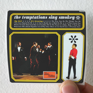 The Temptations The Temptations Sing Smokey Album Cover Sticker The Temptations The Temptations Sing Smokey Album Cover Sticker