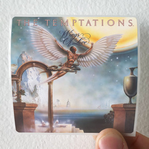 The Temptations Wings Of Love Album Cover Sticker The Temptations Wings Of Love Album Cover Sticker