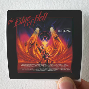 Thor The Edge Of Hell Album Cover Sticker