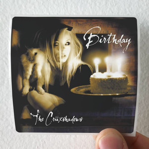 The Cruxshadows Birthday Album Cover Sticker