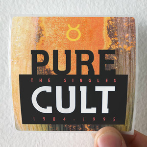 The Cult Pure Cult The Singles 1984 1995 2 Album Cover Sticker The Cult Pure Cult The Singles 1984 1995 2 Album Cover Sticker