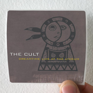 The Cult Dreamtime Live At The Lyceum Album Cover Sticker The Cult Dreamtime Live At The Lyceum Album Cover Sticker