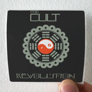 The Cult Revolution Album Cover Sticker The Cult Revolution Album Cover Sticker