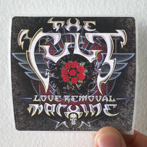 The Cult Love Removal Machine Lil Devil Album Cover Sticker The Cult Love Removal Machine Lil Devil Album Cover Sticker