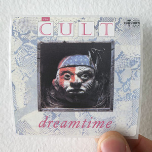 The Cult Dreamtime 1 Album Cover Sticker The Cult Dreamtime 1 Album Cover Sticker