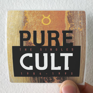 The Cult Pure Cult The Singles 1984 1995 Album Cover Sticker The Cult Pure Cult The Singles 1984 1995 Album Cover Sticker