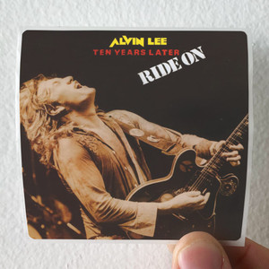 Ten Years Later Ride On Album Cover Sticker Ten Years Later Ride On Album Cover Sticker