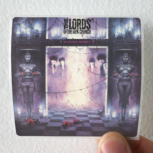 The Lords of the New Church Is Nothing Sacred Album Cover Sticker The Lords of the New Church Is Nothing Sacred Album Cover Sticker