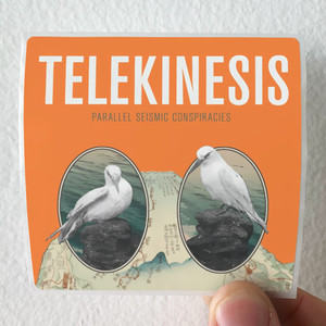 Telekinesis Parallel Seismic Conspiracies Album Cover Sticker Telekinesis Parallel Seismic Conspiracies Album Cover Sticker