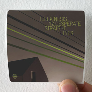 Telekinesis 12 Desperate Straight Lines Album Cover Sticker Telekinesis 12 Desperate Straight Lines Album Cover Sticker