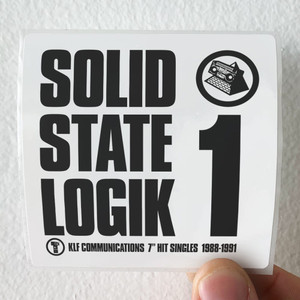 The KLF Solid State Logik 1 Album Cover Sticker