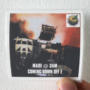 The KLF Made 3 Am Coming Down Off E Album Cover Sticker