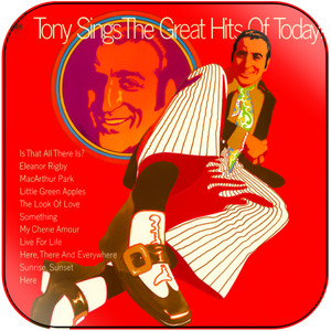 Tony Bennett Viva Duets Album Cover Sticker Album Cover Sticker