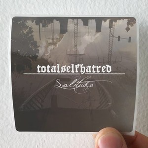 Totalselfhatred Solitude Album Cover Sticker