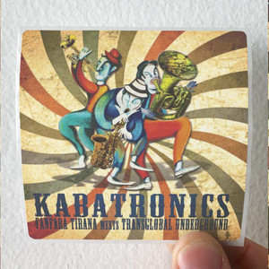 Transglobal Underground Kabatronics Album Cover Sticker