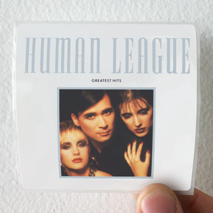 The Human League Greatest Hits 1 Album Cover Sticker