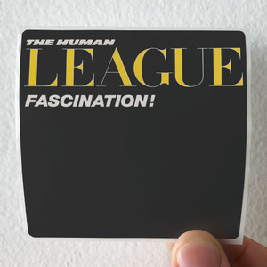 The Human League Fascination 1 Album Cover Sticker