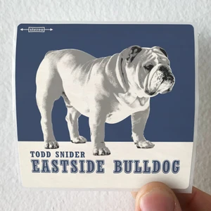 Todd Snider Eastside Bulldog Album Cover Sticker