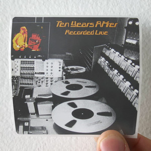 Ten Years After Recorded Live Album Cover Sticker