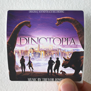 Trevor Jones Dinotopia Album Cover Sticker