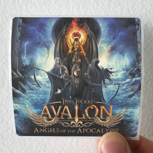 Timo Tolkkis Avalon Angels Of The Apocalypse Album Cover Sticker Timo Tolkkis Avalon Angels Of The Apocalypse Album Cover Sticker