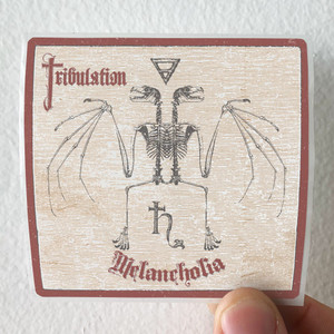 Tribulation Melancholia Album Cover Sticker Tribulation Melancholia Album Cover Sticker