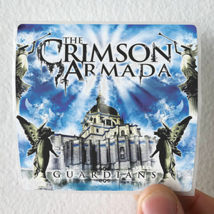 The Crimson Armada Guardians Album Cover Sticker The Crimson Armada Guardians Album Cover Sticker