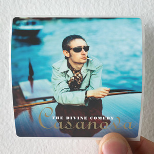 The Divine Comedy Casanova Album Cover Sticker
