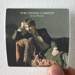 The Divine Comedy Absent Friends Album Cover Sticker The Divine Comedy Absent Friends Album Cover Sticker