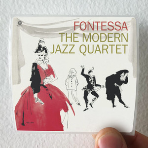The Modern Jazz Quartet Fontessa Album Cover Sticker The Modern Jazz Quartet Fontessa Album Cover Sticker