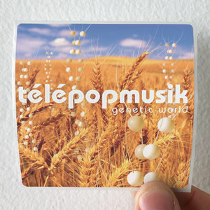 Telepopmusik Genetic World Album Cover Sticker