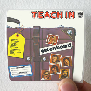 Teach-In Get On Board Album Cover Sticker
