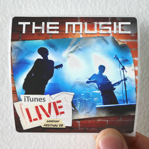 The Music Itunes Live London Festival 08 Album Cover Sticker The Music Itunes Live London Festival 08 Album Cover Sticker