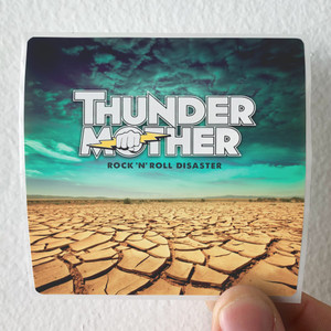 Thundermother Rock N Roll Disaster Album Cover Sticker