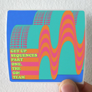 The Go Team Get Up Sequences Part One Album Cover Sticker