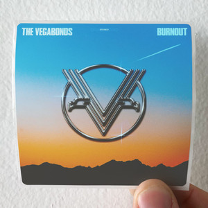 The Vegabonds Burnout Album Cover Sticker