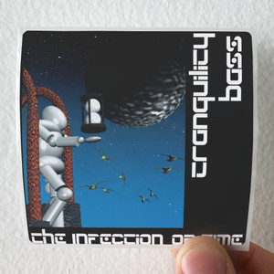 T-Bass UK The Infection Of Time Album Cover Sticker