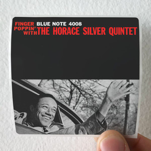 The Horace Silver Quintet Finger Poppin With The Horace Silver Quintet Album Cover Sticker