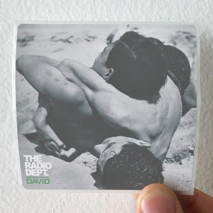 The Radio Dept David Album Cover Sticker The Radio Dept David Album Cover Sticker