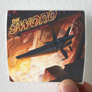 The Sword Greetings From Album Cover Sticker The Sword Greetings From Album Cover Sticker