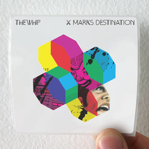 The Whip X Marks Destination Album Cover Sticker The Whip X Marks Destination Album Cover Sticker
