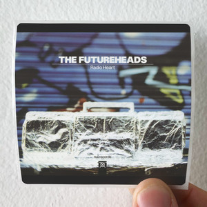 The Futureheads Radio Heart Album Cover Sticker The Futureheads Radio Heart Album Cover Sticker